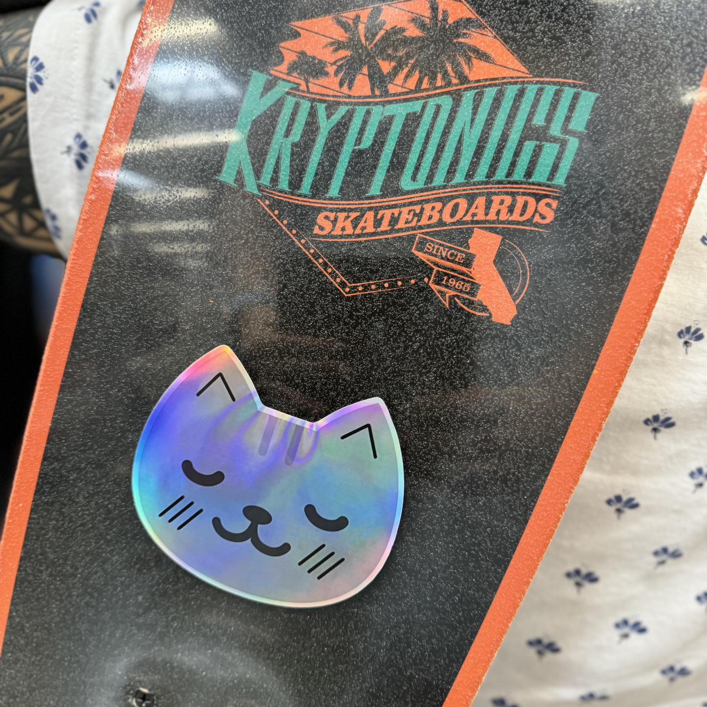 KnT Holographic Pussy Sticker Set