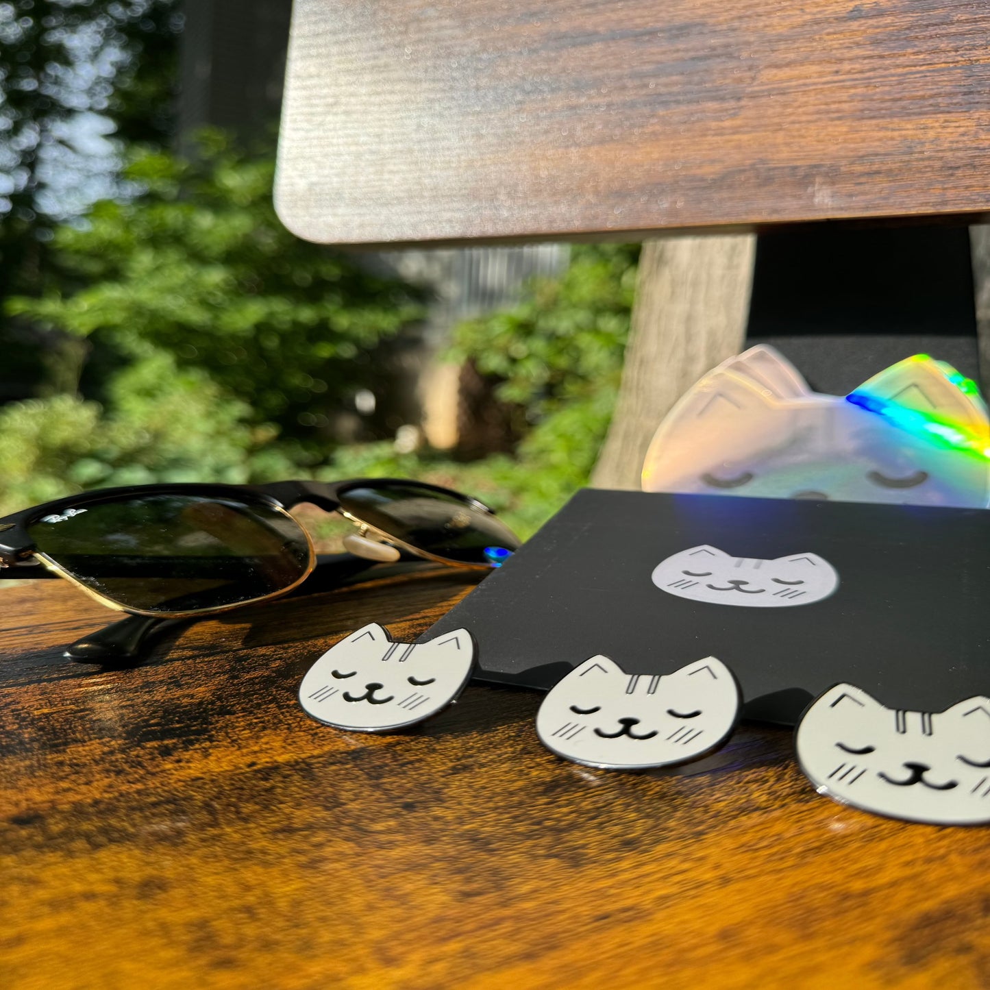 KnT Holographic Pussy Sticker Set